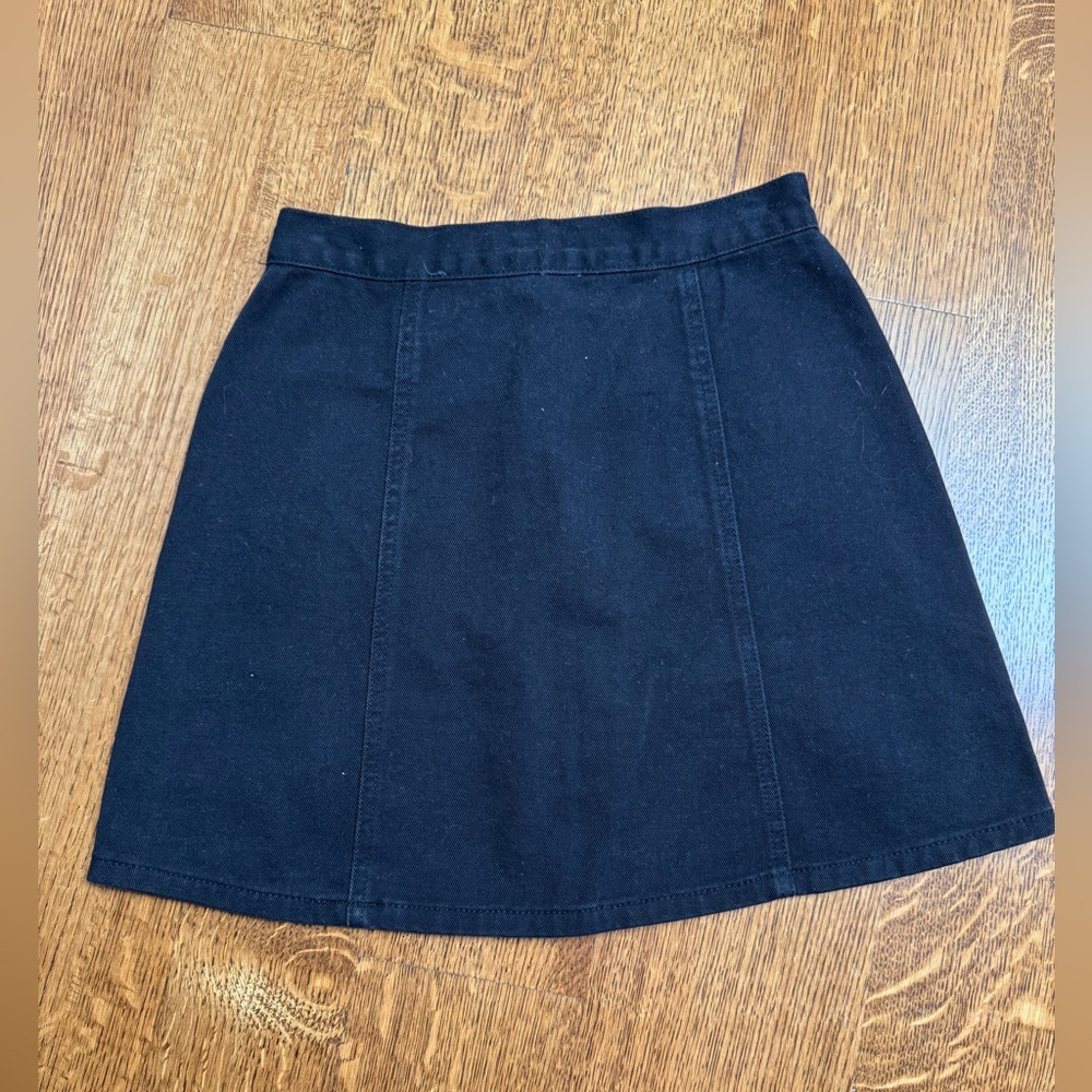 Urban outfitters BDG Black A-Line Mini Skirt Casual - Picture 2 of 4